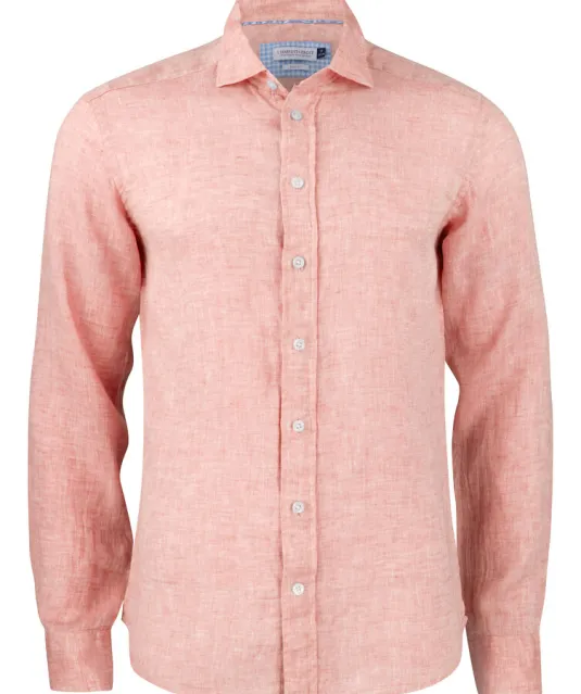 Indigo Bow 33  Hemd Slim Fit Heren Oranje