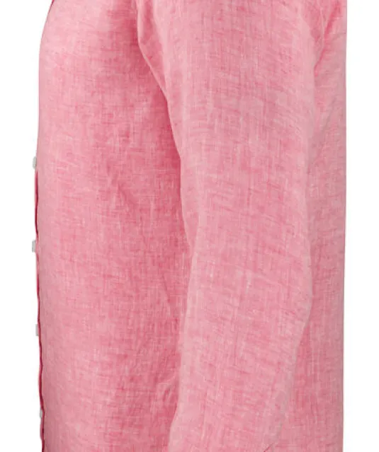 Indigo Bow 33  Hemd Slim Fit Heren Rood