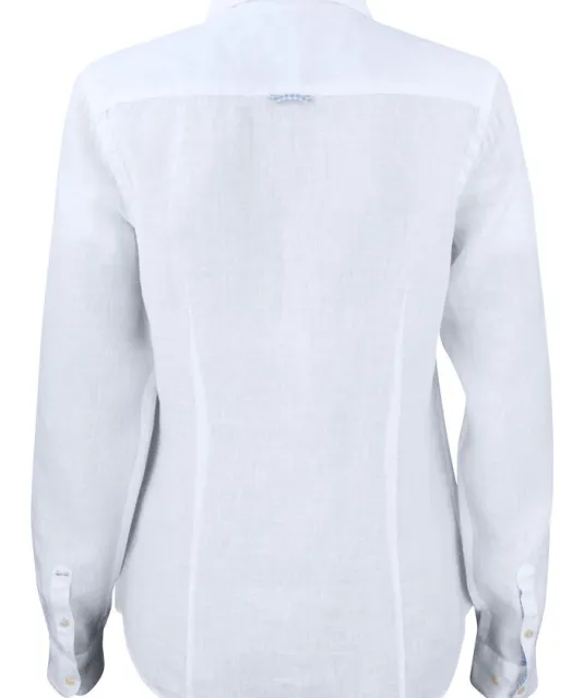 Indigo Bow 33  Hemd Dames Wit