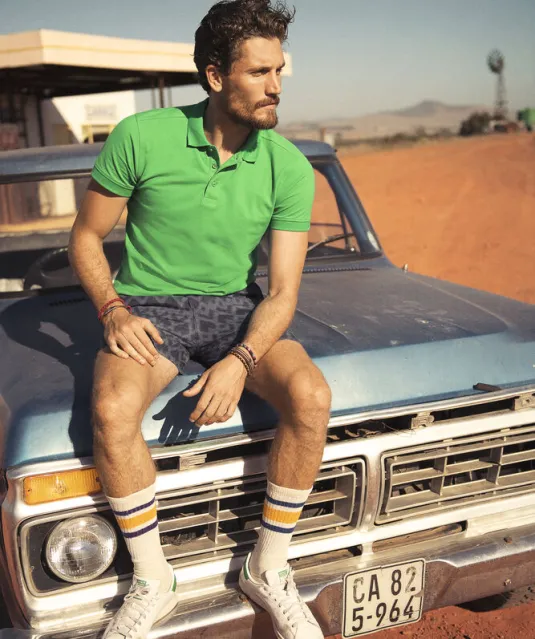 Surf Pro RSX Polo Pique Heren Wit