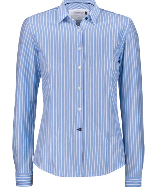 Indigo Bow 34  Hemd Dames Wit