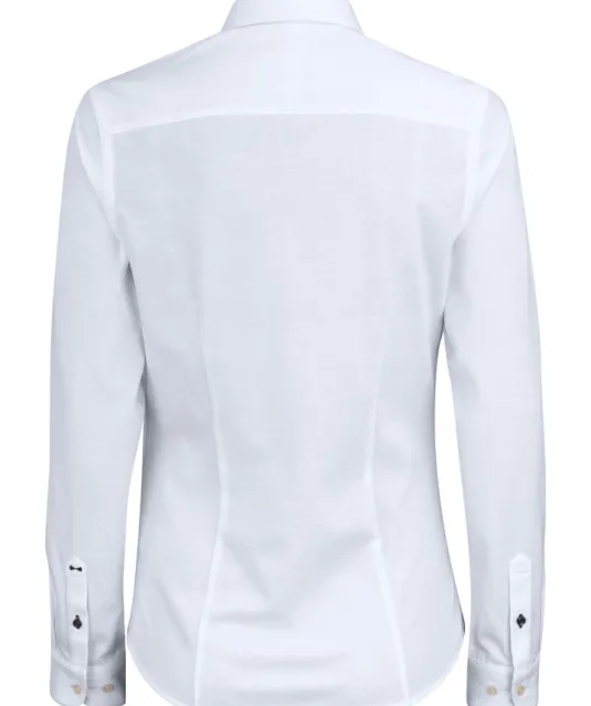 Indigo Bow 34  Hemd Dames Wit