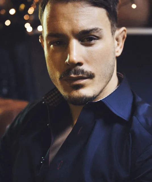 Red Bow 20  Hemd Slim Fit Heren Wit/marine