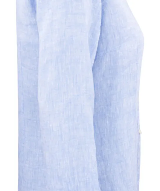 Indigo Bow 33  Hemd Dames Hemelsblauw