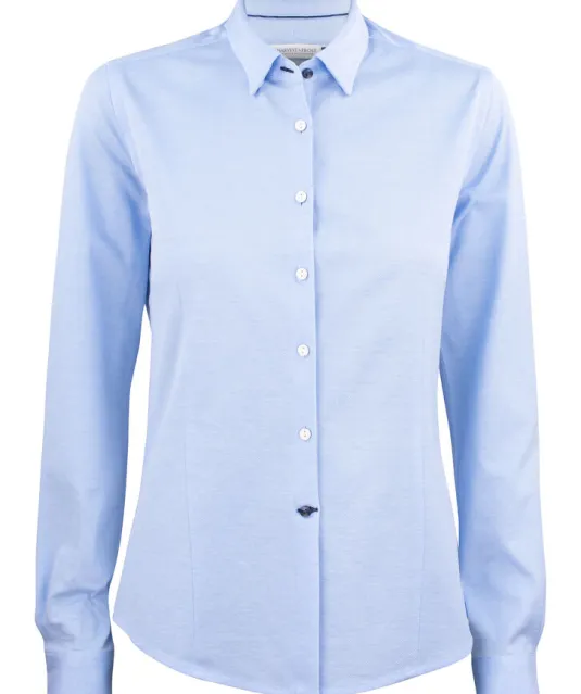 Indigo Bow 34  Hemd Dames Lichtblauw