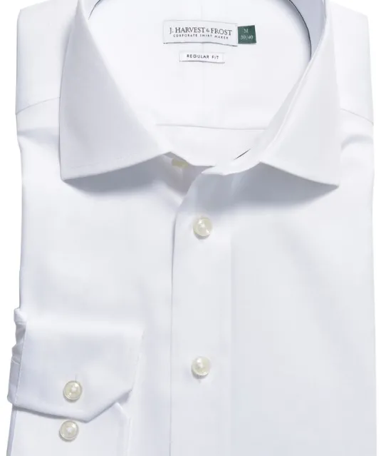 Green Bow 01  Hemd Regular Fit Heren Wit