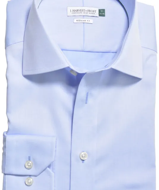 Green Bow 01  Hemd Regular Fit Heren Lichtblauw