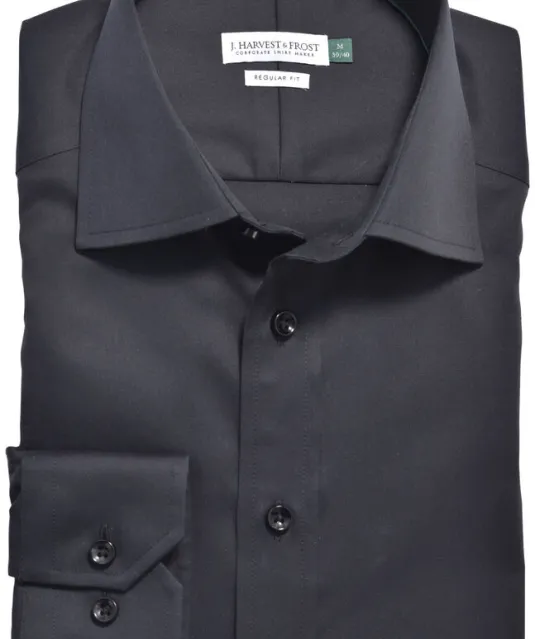 Green Bow 01  Hemd Regular Fit Heren Zwart