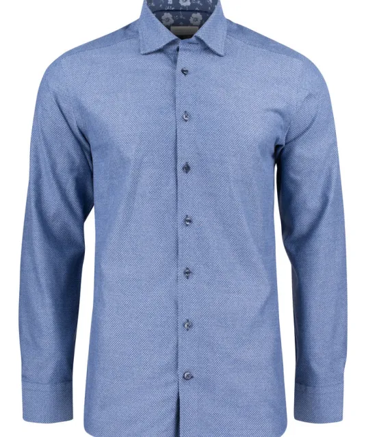 Purple Bow 144 Hemd Slim Fit Heren Lichtblauw
