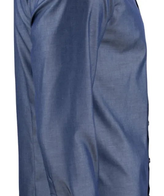 Red Bow 120  Hemd Slim Fit Heren Blauw gestreept