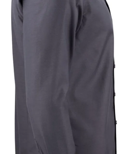 Purple Bow 142  Hemd Slim Fit Heren Grijs
