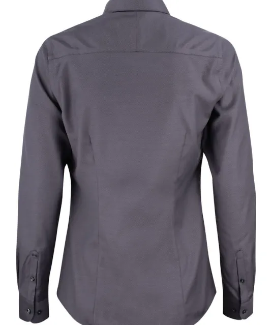 Purple Bow 142  Hemd Dames Grijs