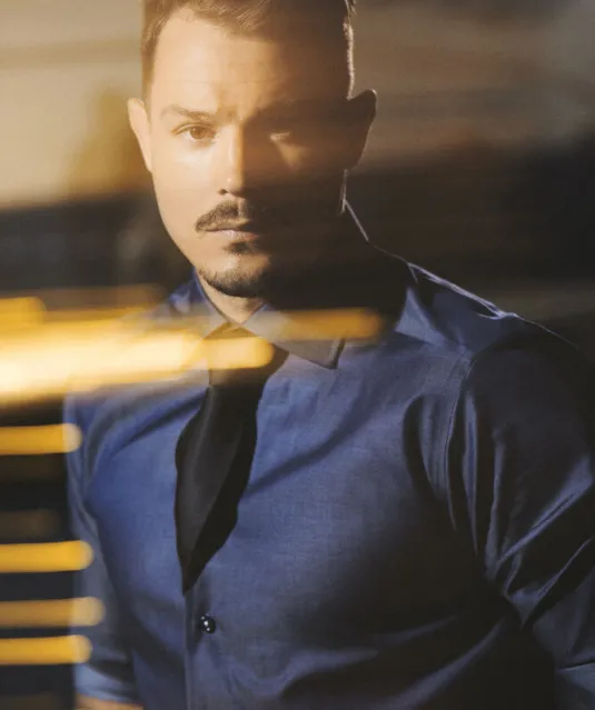 Red Bow 120  Hemd Slim Fit Heren Blauw gestreept