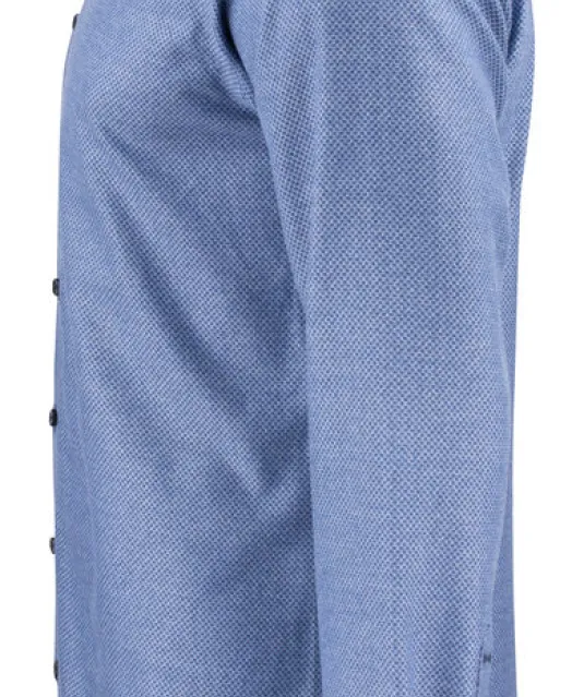 Purple Bow 144 Hemd Regular Fit Heren Lichtblauw