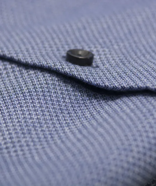 Purple Bow 144 Hemd Regular Fit Heren Lichtblauw