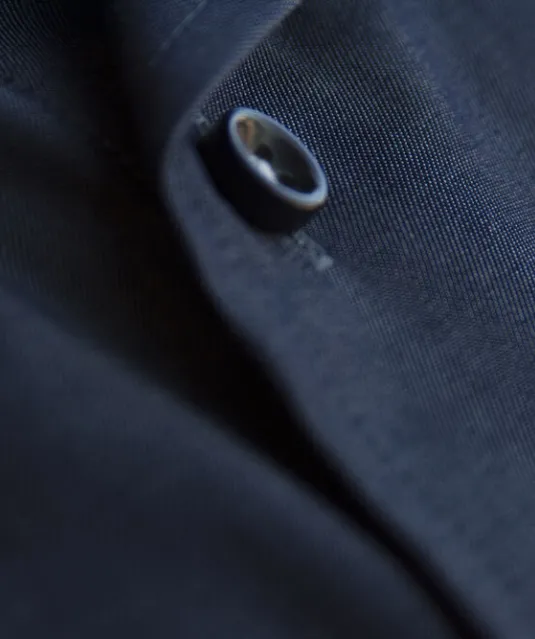 Red Bow 120  Hemd Slim Fit Heren Blauw gestreept