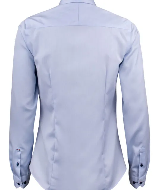 Red Bow 20 Hemd Dames Hemelsblauw/marine