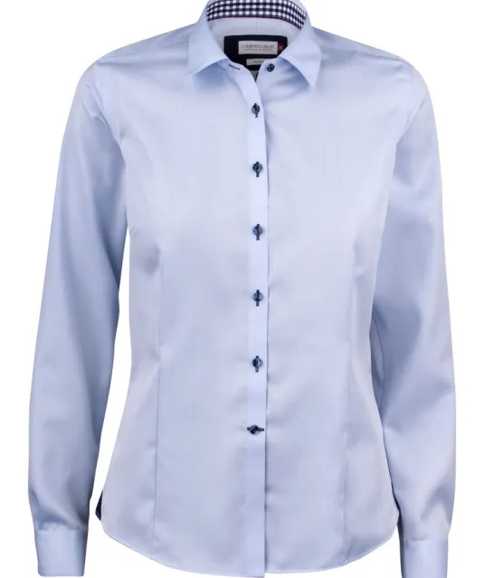 Red Bow 20 Hemd Dames Hemelsblauw/marine