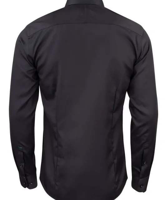 Green Bow 01  Hemd Regular Fit Heren Zwart