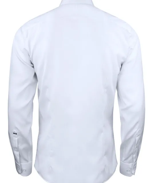 Green Bow 01  Hemd Slim Fit Heren Wit