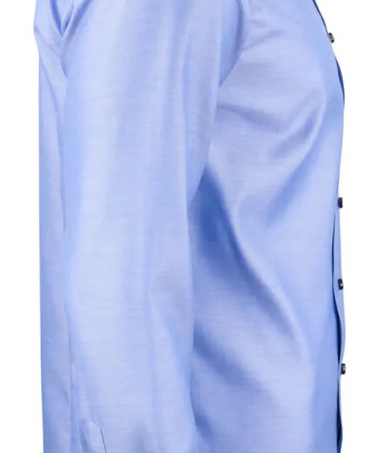 Green Bow 01  Hemd Slim Fit Heren Middenblauw