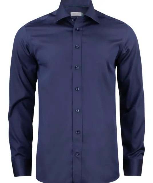 Green Bow 01  Hemd Slim Fit Heren Marine