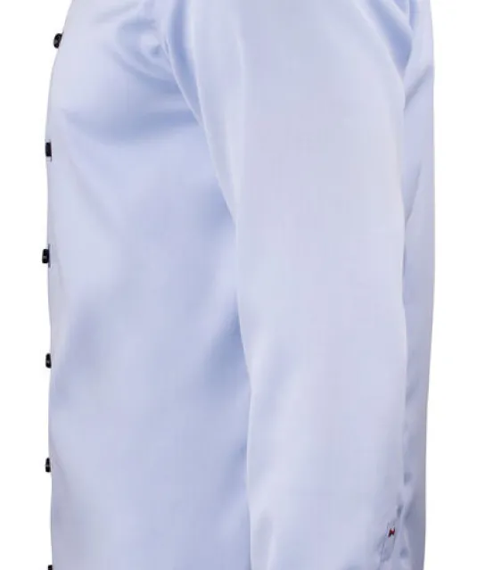 Red Bow 20  Hemd Regular Fit Heren Hemelsblauw/marine