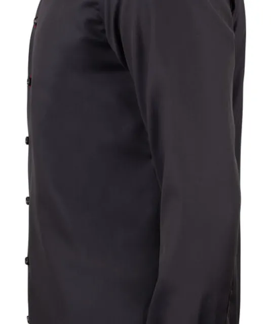 Red Bow 20  Hemd Slim Fit Heren Zwart/rood