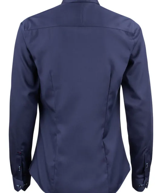 Red Bow 20 Hemd Dames Denim blauw