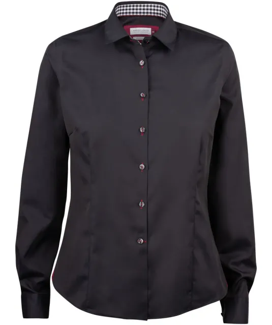 Red Bow 20 Hemd Dames Zwart/rood