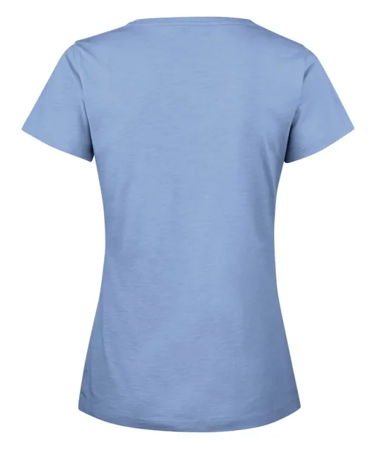 Whailford T-Shirt Dames Zomersblauw
