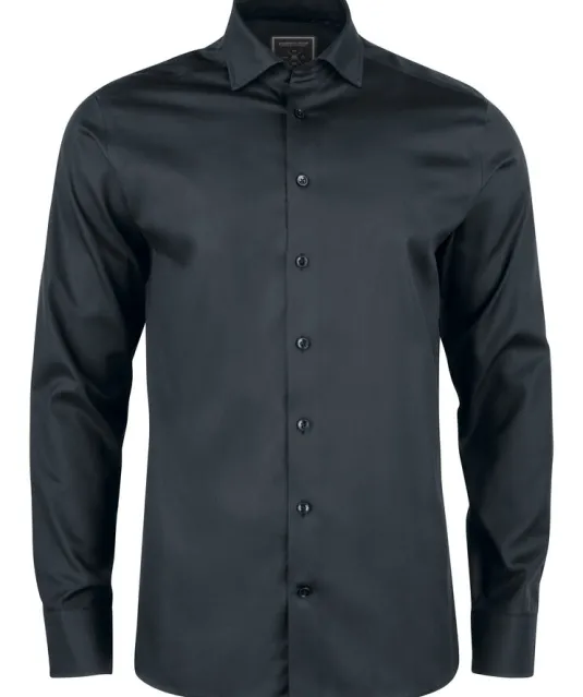 Black Bow 60  Hemd Slim Fit Heren Wit