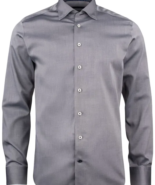 Red Bow 122  Hemd Slim Fit Heren Grijs