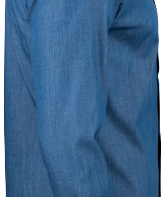 Indigo Bow 130  Hemd Regular Fit Heren Blauw gestreept