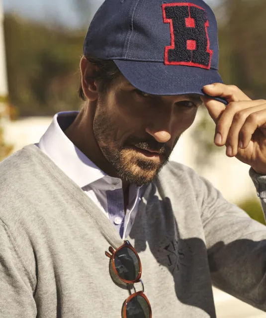 Ashland V Gebreide Sweater Heren Grijs mélée