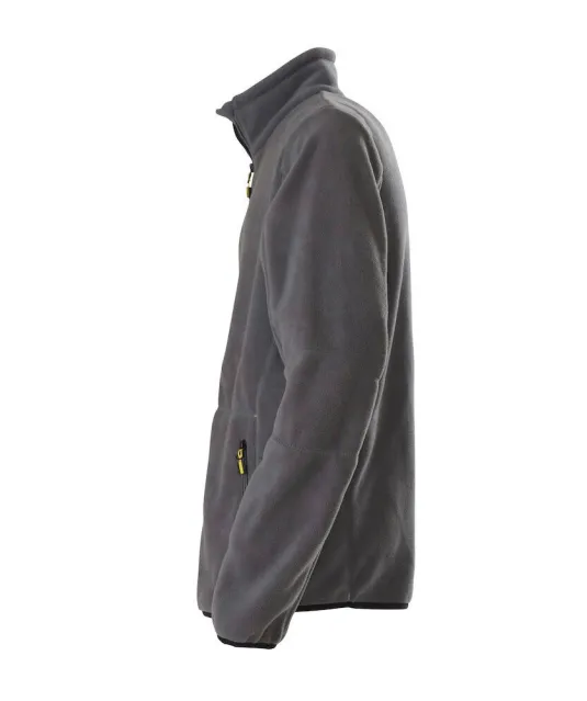 Speedway Fleece Jas Heren Staalgrijs