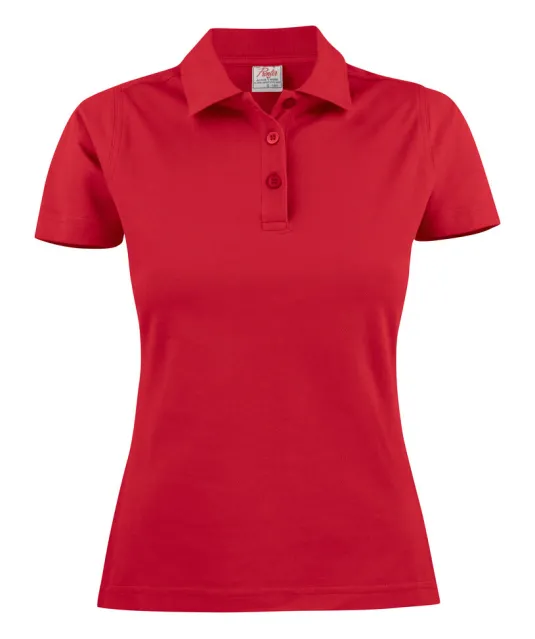 Surf Polo Pique Dames Rood