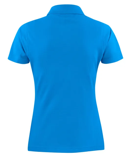 Surf Polo Pique Dames Oceaan blauw