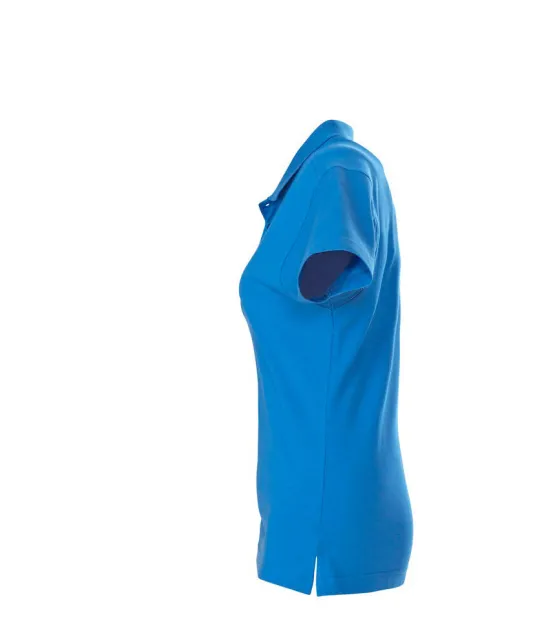 Surf Polo Pique Dames Oceaan blauw