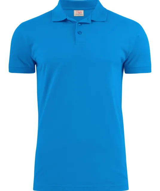 Surf Stretch Polo Pique Heren Oceaan blauw