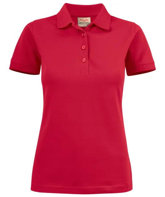 Surf Stretch Polo Pique Dames Wit