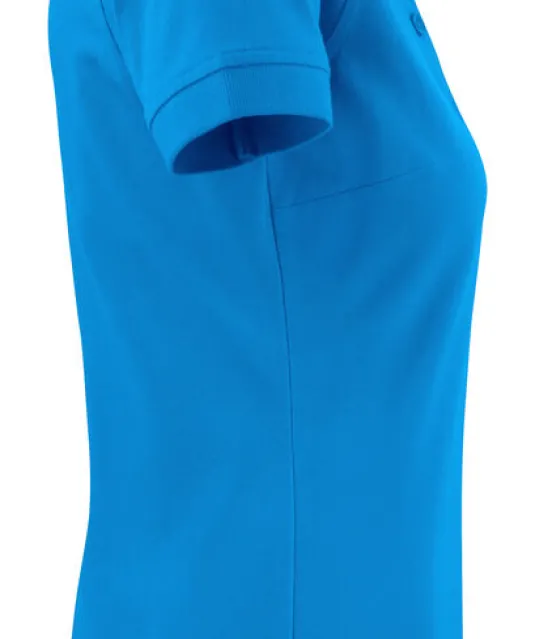 Surf Stretch Polo Pique Dames Oceaan blauw