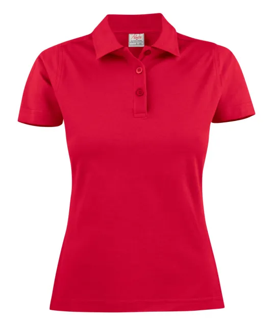 Surf Light  Polo Pique Dames Rood