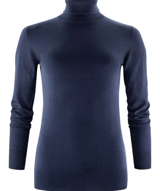 Ashland Turtle Gebreide Sweater Dames Marine