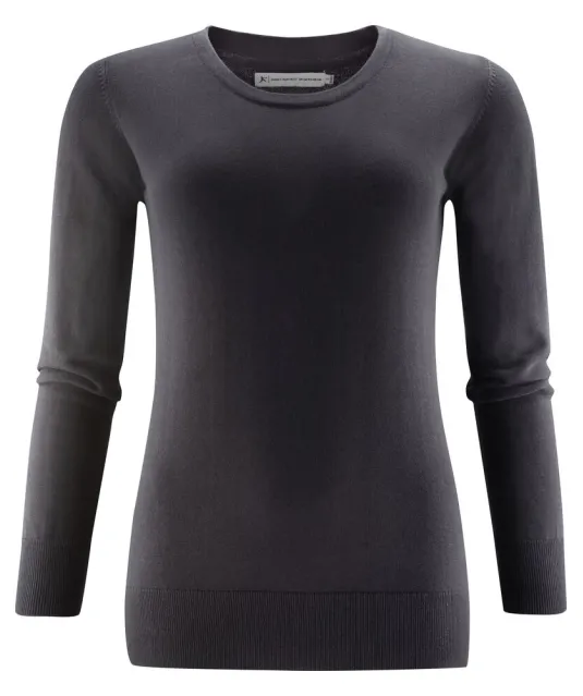 Ashland U Gebreide Sweater Dames Zwart