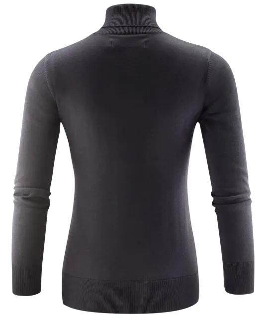 Ashland Turtle Gebreide Sweater Dames Zwart