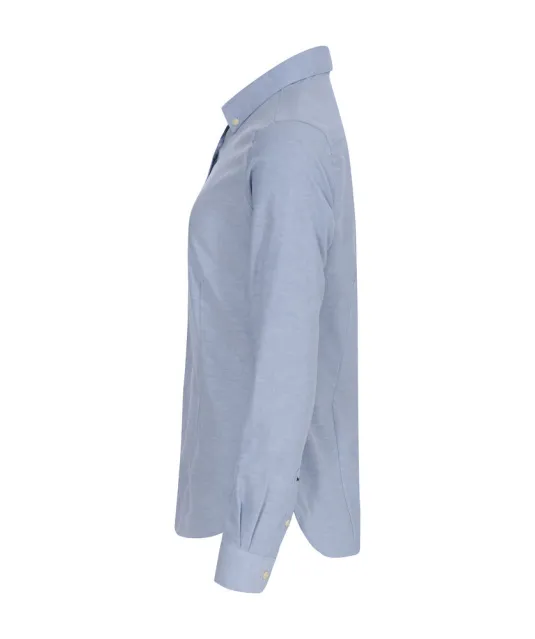 Yellow Bow 54  Hemd Dames Lichtblauw