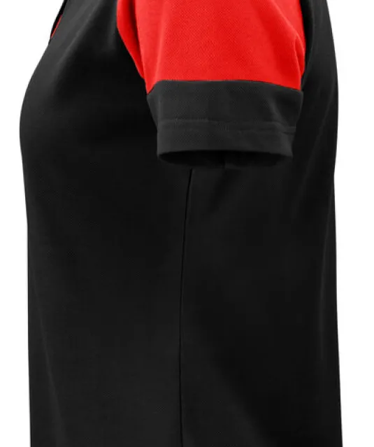 Prime Polo Dames Zwart/rood