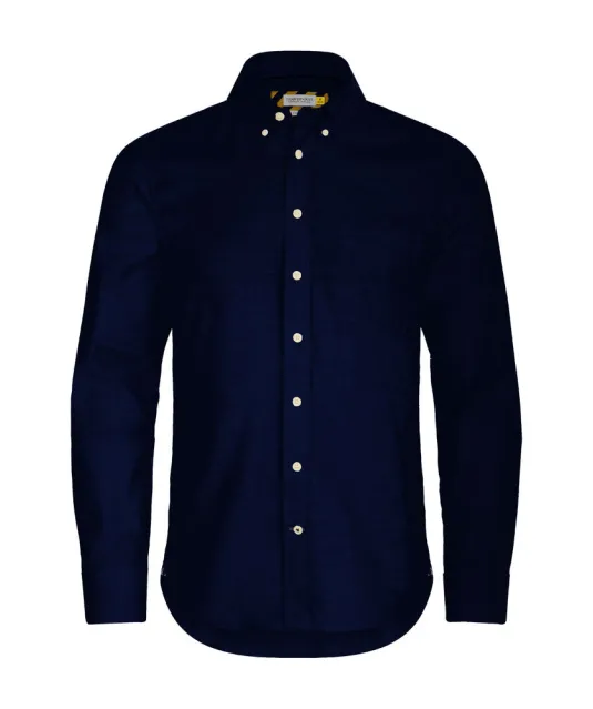 Yellow Bow 54  Hemd Slim Fit Heren Marine