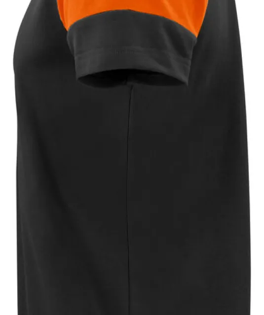 Prime Polo Heren Zwart/oranje